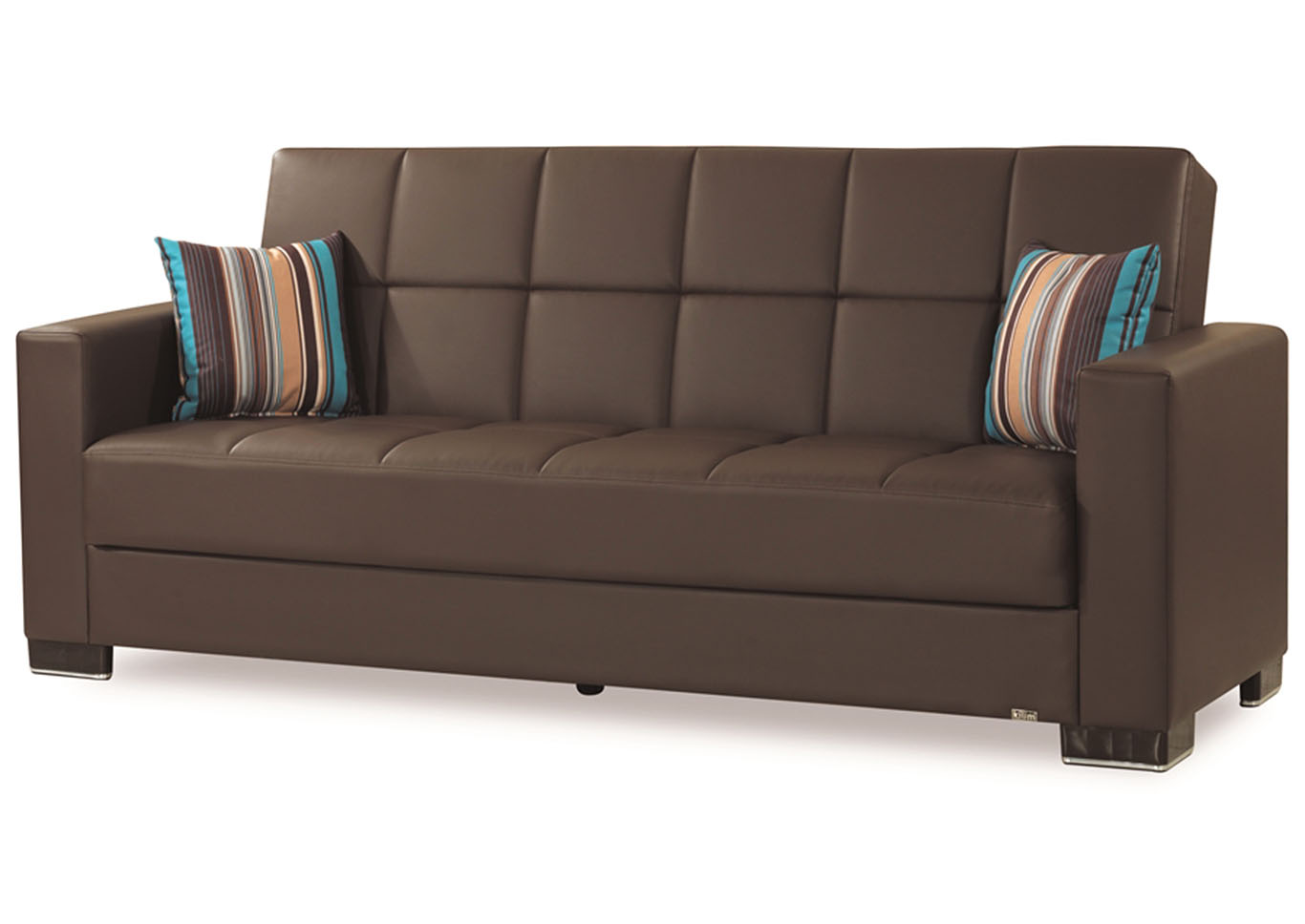 Armada Brown PU 16 Sofa Classic Furniture